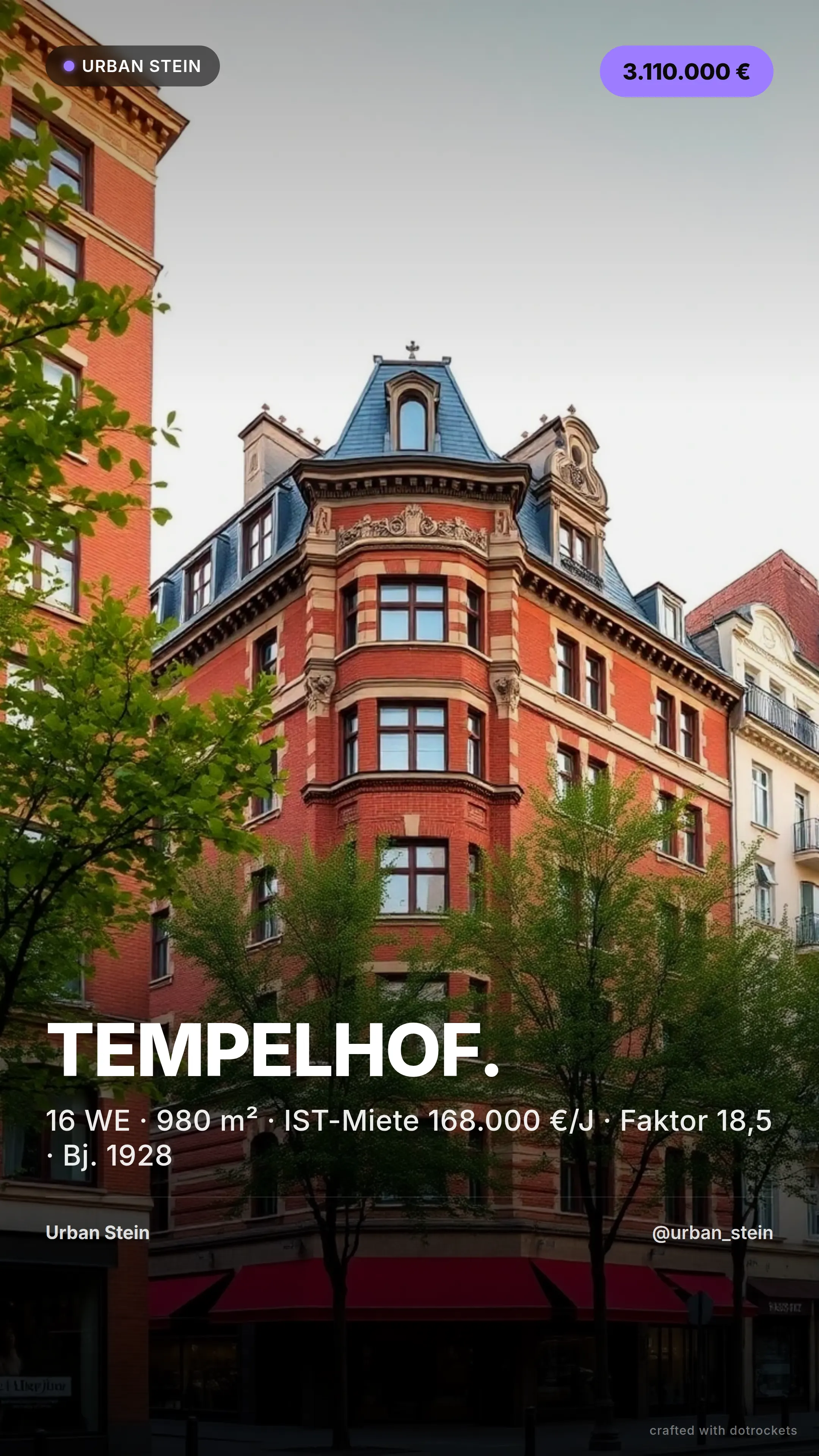 Urban Stein · Berlin-Tempelhof