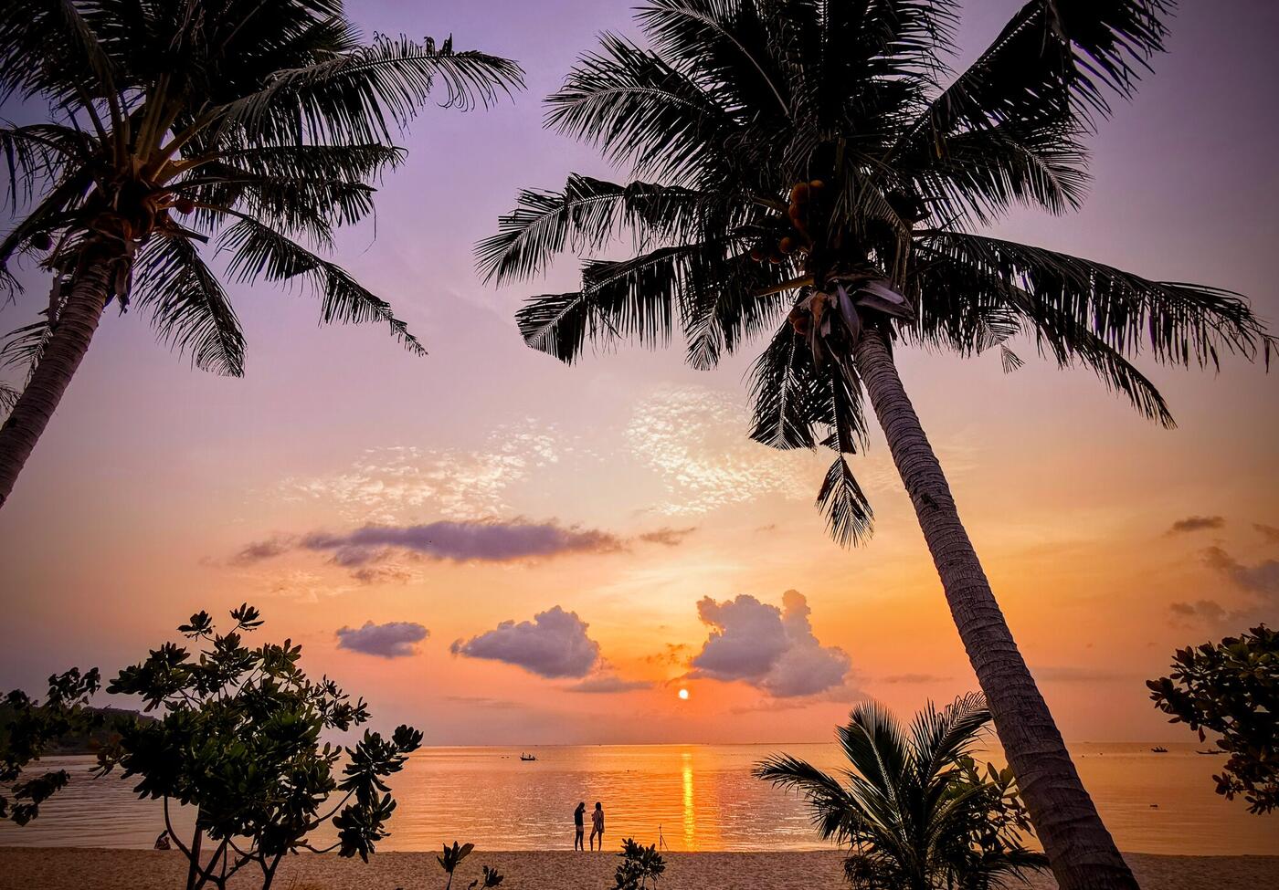 Sonnenuntergang auf Koh Phangan