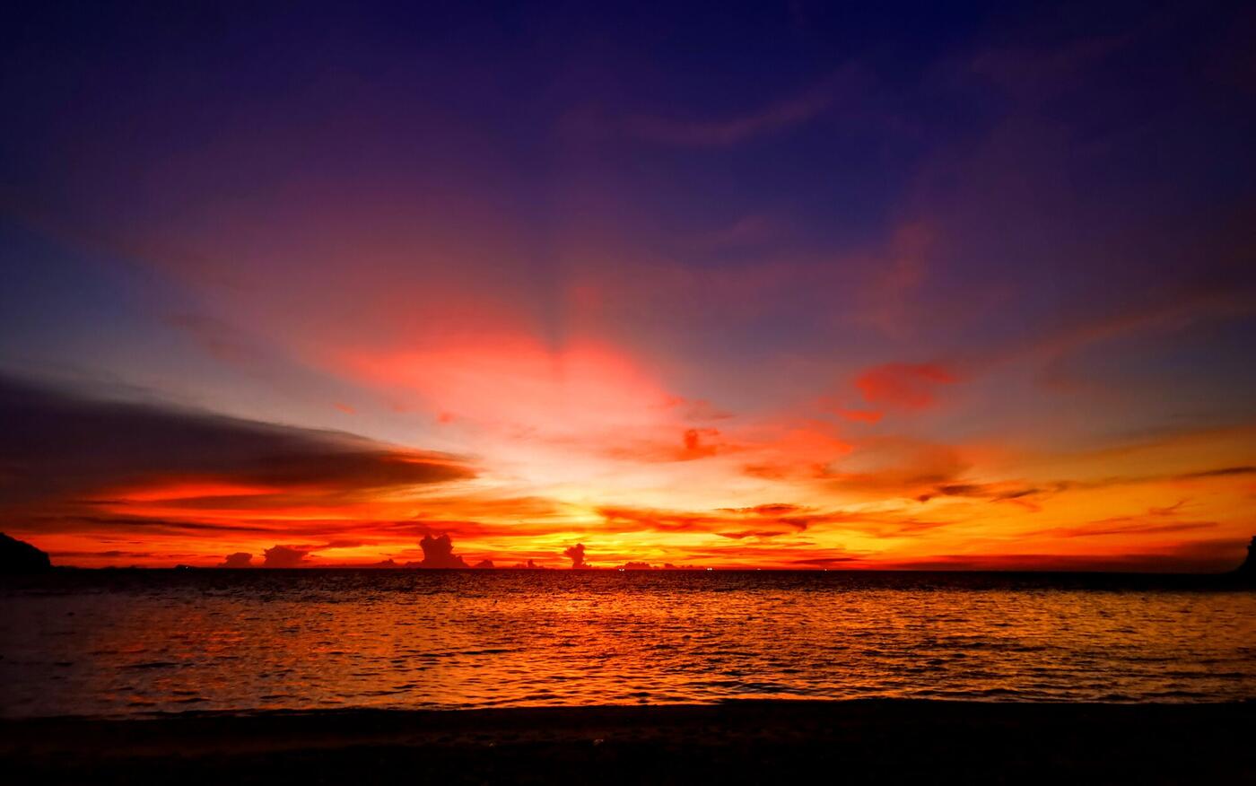 Weiter Horizont auf Koh Phangan